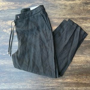 Chico’s Black Linen pull on Pants